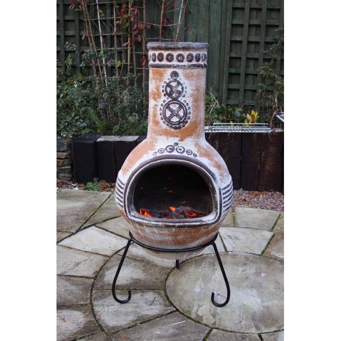 Gardeco Azteca Mexican Chimenea & Reviews | Wayfair.co.uk